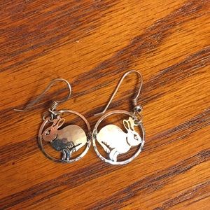 Wild bryde bunny earrings